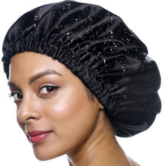 Silk Like Shower Cap for Virgin Hair Waterproof