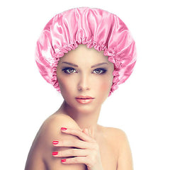 Silk Like Shower Cap for Virgin Hair Waterproof