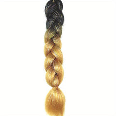 Colorful Jumbo Braiding Hair Extensions High Temperature Synthetic Fiber