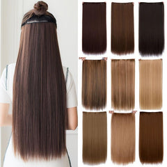 Synthetic Hair Extensions for Women Long Lasting Durable Fiber Hair Extensions