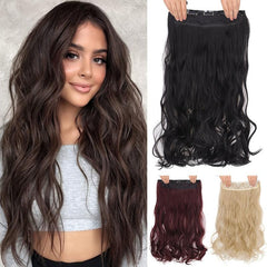 Synthetic Hair Extensions for Women Long Lasting Durable Fiber Hair Extensions