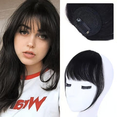 Clip In Bangs 100 Human Hair Wispy Bangs Clip On Fringe Bangs For Women