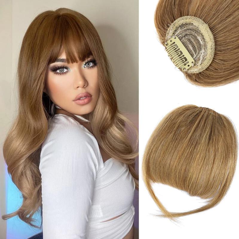 Clip In Bangs 100 Human Hair Wispy Bangs Clip On Fringe Bangs For Women