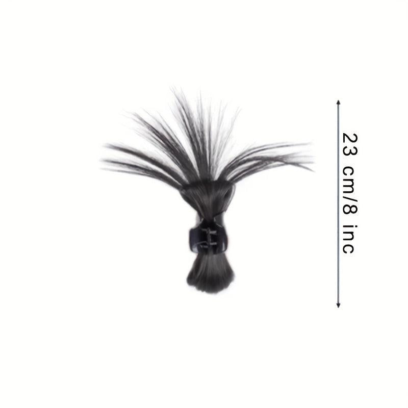 Synthetic Feather Claw Hair Bun for Stunning Updos