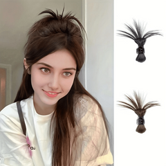 Synthetic Feather Claw Hair Bun for Stunning Updos