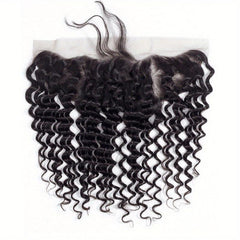Brazilian Deep Wave Human Hair Wig - Natural Look