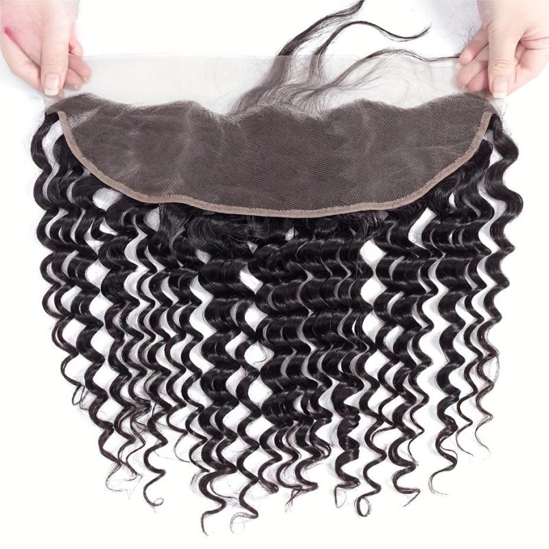 Brazilian Deep Wave Human Hair Wig - Natural Look