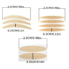 200Pcs Invisible Eyelid Sticker Lace Eye Lift Strips Double Eyelid Tape