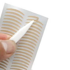 200Pcs Invisible Eyelid Sticker Lace Eye Lift Strips Double Eyelid Tape
