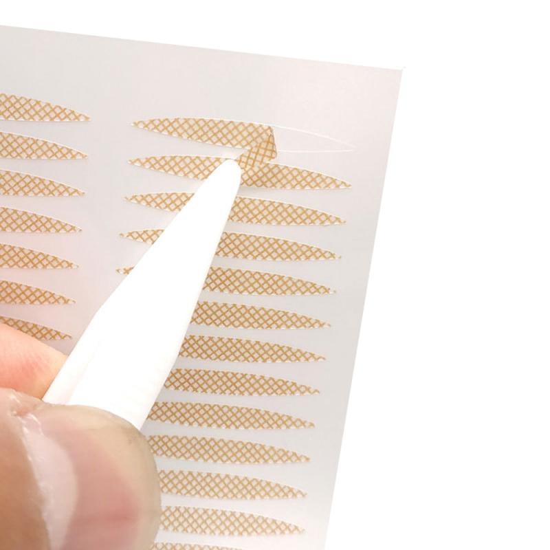200Pcs Invisible Eyelid Sticker Lace Eye Lift Strips Double Eyelid Tape