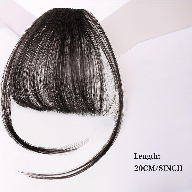 Clip In Bangs Synthetic Hair Extensions Wispy Bangs Fringe Hairpieces Air Bangs