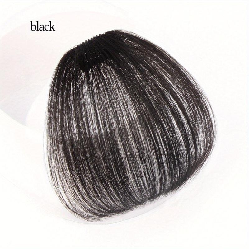 Clip In Bangs Synthetic Hair Extensions Wispy Bangs Fringe Hairpieces Air Bangs