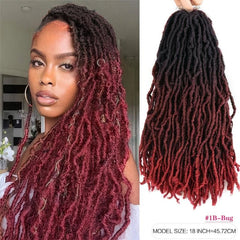 Soft Locs Crochet Hair 21 Strand No Extended Long For Women Pre looped