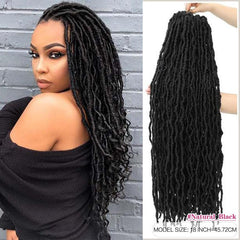 Soft Locs Crochet Hair 21 Strand No Extended Long For Women Pre looped