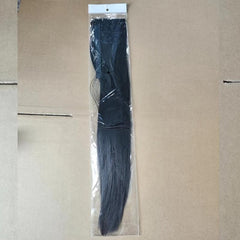 Long Straight Ponytail Extensions with Ribbon Tie, Synthetic Hair, Daily Use