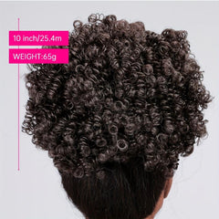 Afro Puff Kinky Curly Drawstring Ponytail Extension For Women