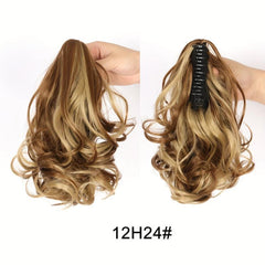 Short Curly Ponytail Hair Extension Clip In Synthetic Ponytail 25 4 Cm