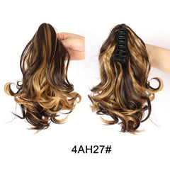 Short Curly Ponytail Hair Extension Clip In Synthetic Ponytail 25 4 Cm