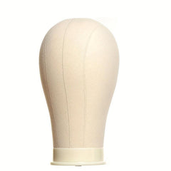 Canvas Wig Head Mannequin for Wig Making and Display