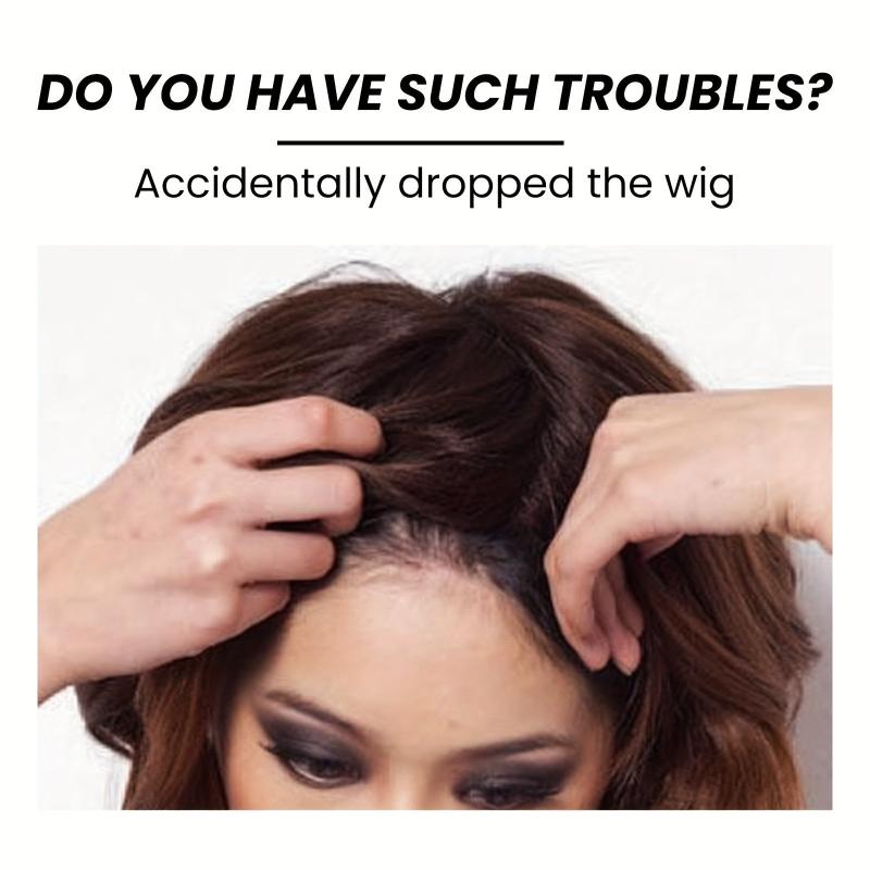 2 Pcs Wig Adhesive Spray Hair Curtain Hairline Easy Dry Skin Safe Spray