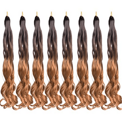 88 cm French Curly Hair Braid Loose Wave Elastic Braid 75g Bag