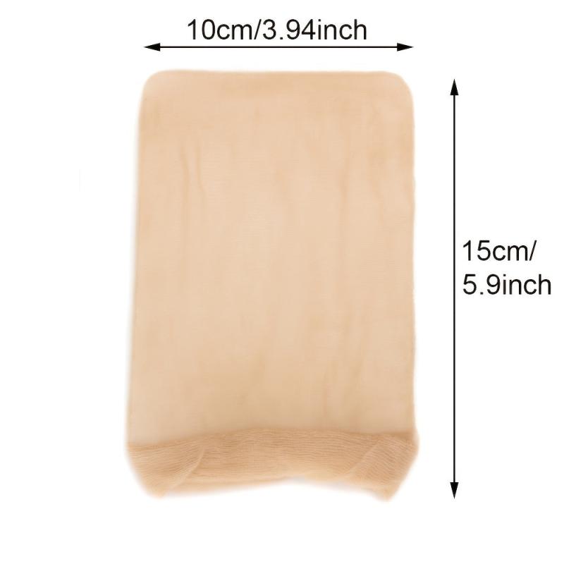 Invisible Hd Wig Cap Thin Stocking Cap Nylon Stretch Mesh Hair Net