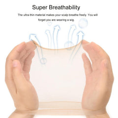 Invisible Hd Wig Cap Thin Stocking Cap Nylon Stretch Mesh Hair Net