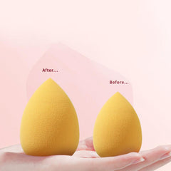 4 pcs Flawless Beauty Eggs Transparent Box for Makeup Organizing
