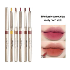 Waterproof Nude & Brown Lip Liner Pencil for Long Lasting Matte Lip Shape