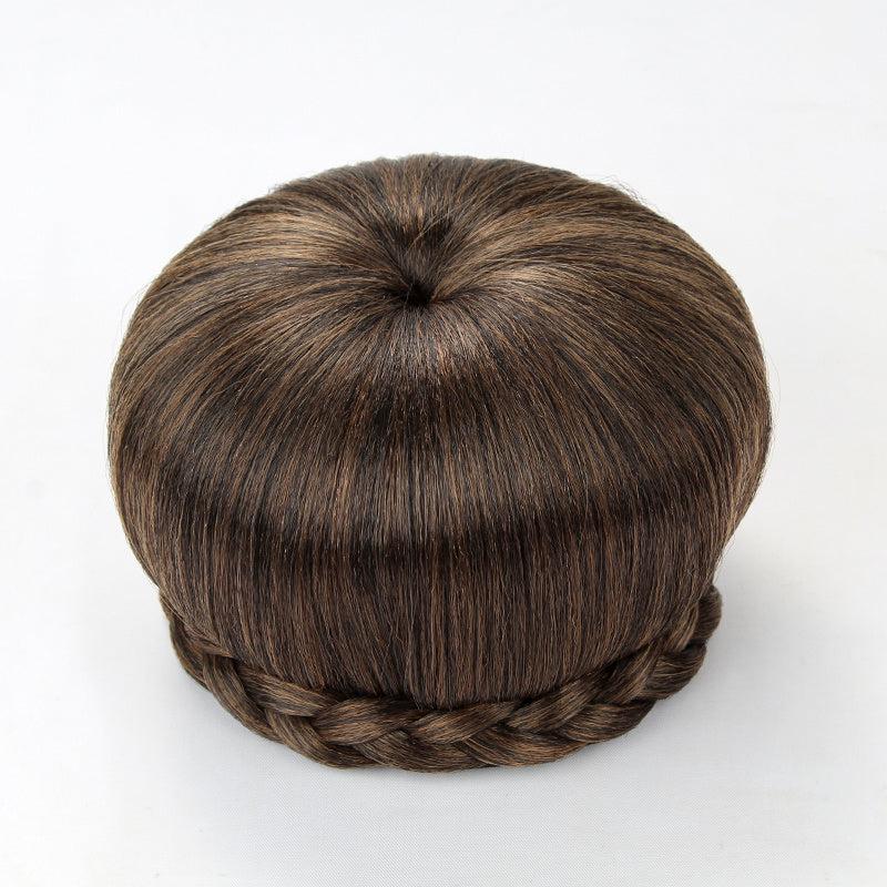 Synthetic Braided Chignon Hair Cover Clip In Hair Bun