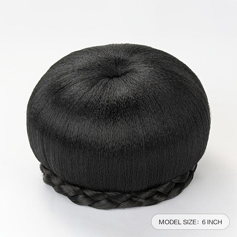 Synthetic Braided Chignon Hair Cover Clip In Hair Bun