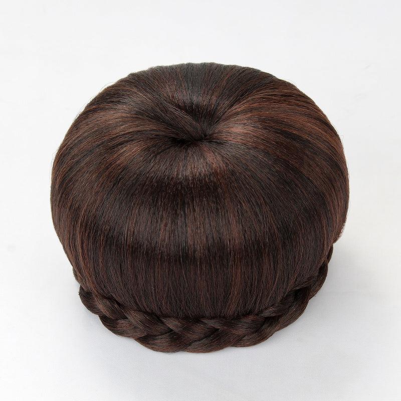 Synthetic Braided Chignon Hair Cover Clip In Hair Bun