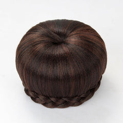Synthetic Braided Chignon Hair Cover Clip In Hair Bun
