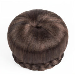 Synthetic Braided Chignon Hair Cover Clip In Hair Bun