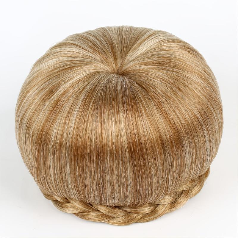 Synthetic Braided Chignon Hair Cover Clip In Hair Bun