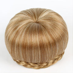 Synthetic Braided Chignon Hair Cover Clip In Hair Bun
