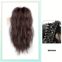 Long Curly Wavy Ponytail Extensions Clip In Hair Extensions Natural Look