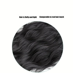 Long Curly Wavy Ponytail Extensions Clip In Hair Extensions Natural Look