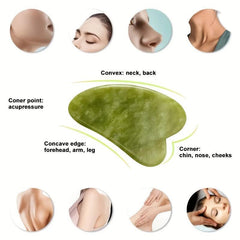 Natural Gua Sha Facial Tools for Beauty and Anti-Aging
