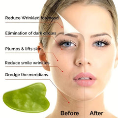 Natural Gua Sha Facial Tools for Beauty and Anti-Aging