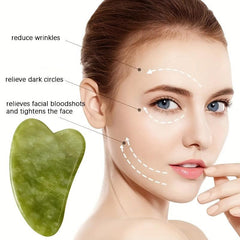 Natural Gua Sha Facial Tools for Beauty and Anti-Aging