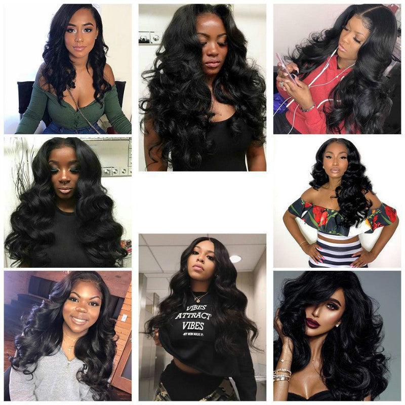 Long Body Wave Hair Bundles Extensions For Women