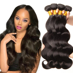 Long Body Wave Hair Bundles Extensions For Women