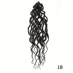 Faux Locs Crochet Braid Hair 24 Inches Ombre Braiding Hair Afro Dreadlock