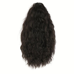 Medium Long Curly Wavy Ponytail Extensions