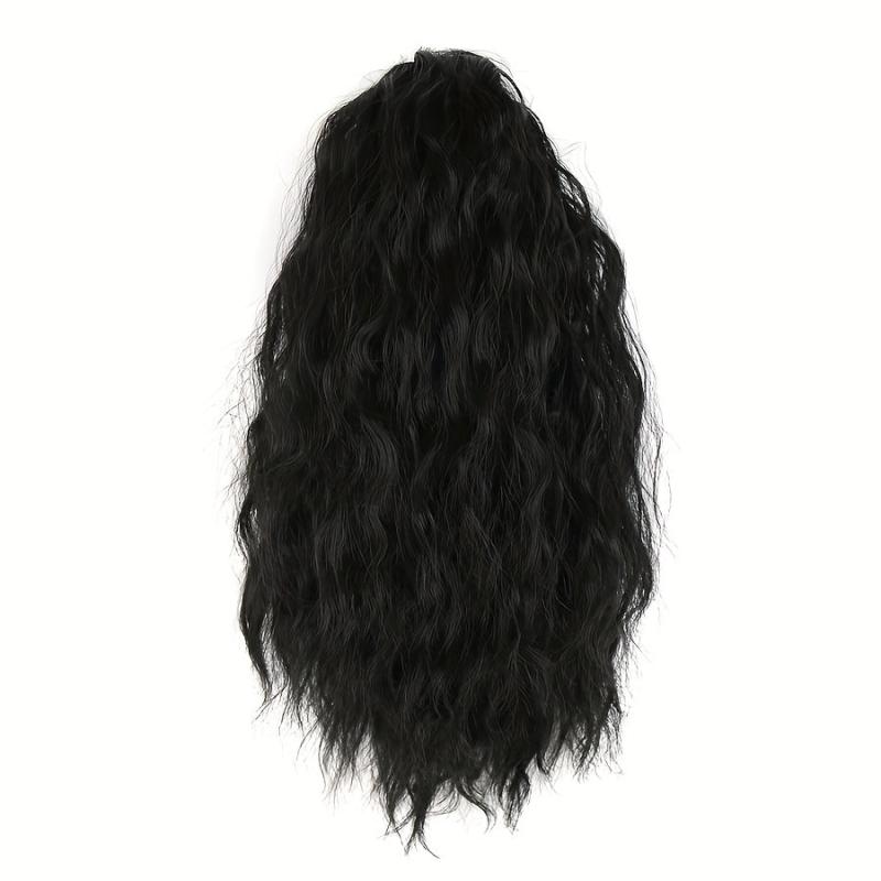 Medium Long Curly Wavy Ponytail Extensions