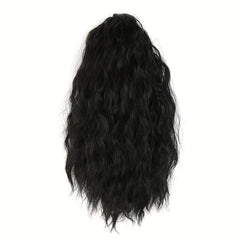 Medium Long Curly Wavy Ponytail Extensions