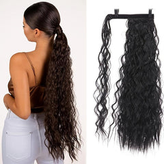 Curly Wavy Ponytail Extensions for Stylish Look