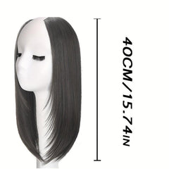 Long U Part Wig Synthetic Straight Hair 40 64 Cm Natural U Shaped Wig