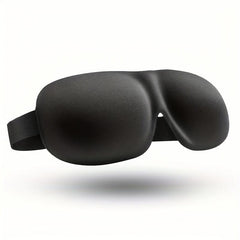 3D Contoured Cup Molded Eye Mask for Travel and Meditation